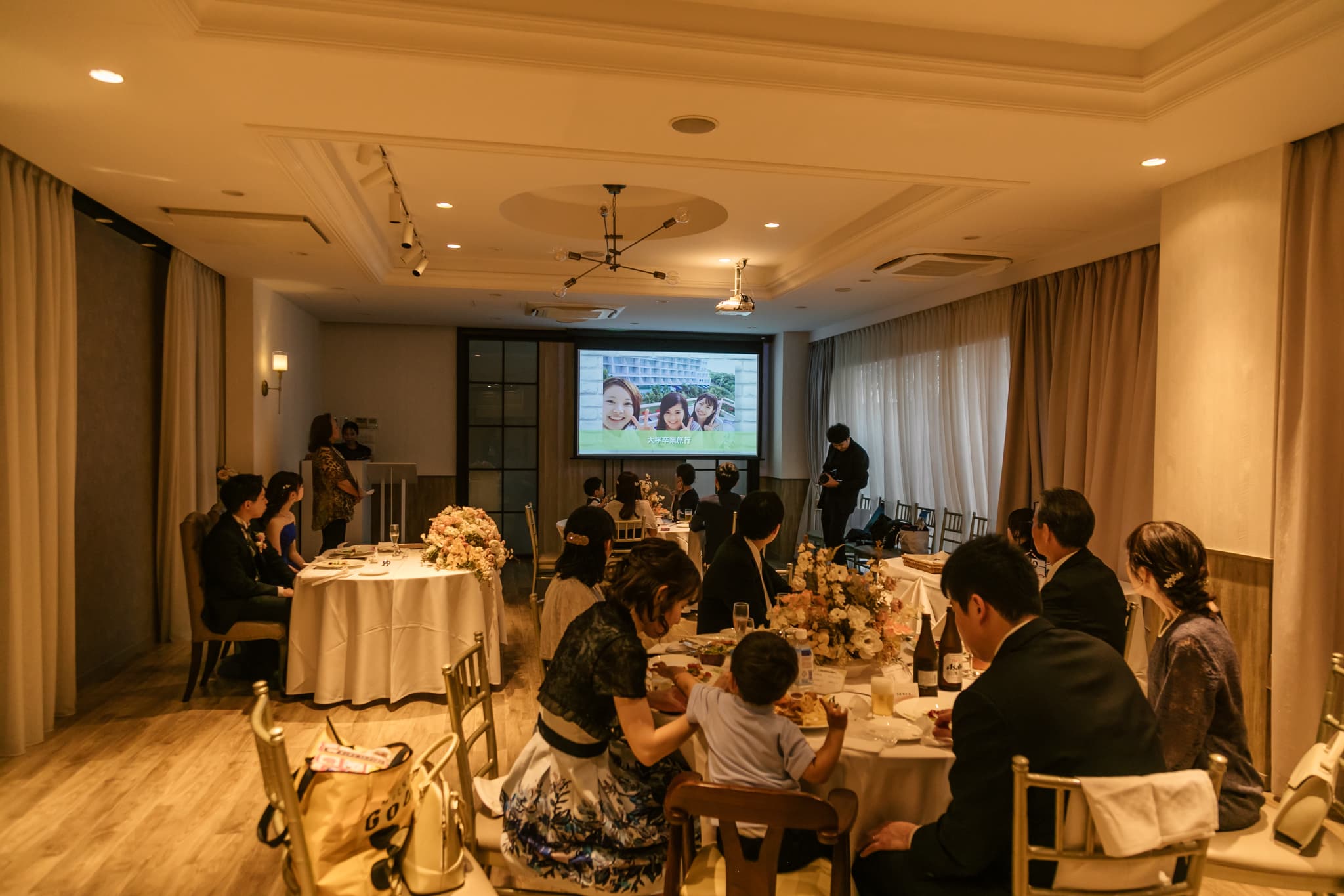 ウェディングレポート第三弾★ドレスチェンジをしてアットホームなご会食